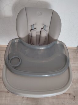 Jídelní židlička Kinderkraft YUMMY grey - 6