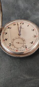 Ulysse Nardin stříbrné kapesní hodinky - 6