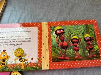 Dětská kniha s puzzle Včelka Mája - 6