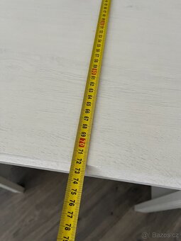 Ikea BRUSALI Rohový psací stůl - bílý OSOBNÍ ODBĚR CHROUSTOV - 6