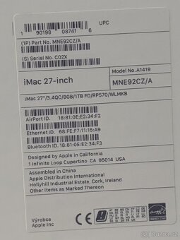 iMac 27" Retina 5K (2017) i5, 64 GB RAM, 1 TB SSD - 6