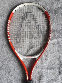 TENISOVÁ RAKETA HEAD+OBAL+MÍČE ZDARMA. PŮV.C.=4.200,- - 6