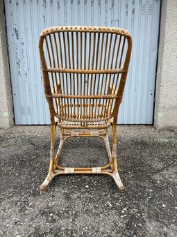 Ratanové houpací křeslo - 6