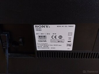 Prodám Televizi zn. Sony.Smart 75Inch. - 6