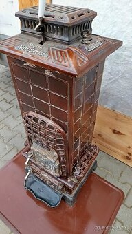 Historická kamna Maják automat 112 ,r. 1920 - 6