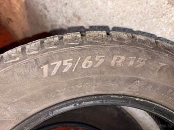 Prodám zimní pneumatiky 175/65 R15 84T - 6