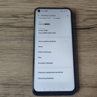 Realme 8 5G, 4GB/64GB,6.5" FULL-HD, black - 6