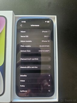 iPhone 13 512GB krásný stav 🍏 - 6