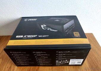 MSI prémiový pc zdroj MPG A750GF 80 Plus GOLD - 6