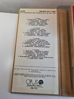 Elán - Neviem byť sám 1987 sběratelský set audiokazety - 6