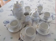 Čajová, kávová souprava. - 6