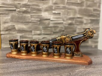 🗡️ DEKORATÍVNA SADA DÝKA NA ALKOHOL 🗡️ - 6