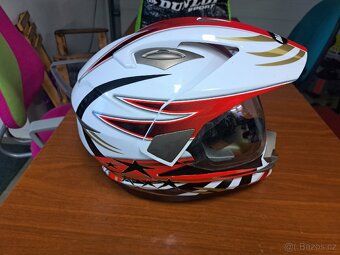 Enduro prilba s plexi vel.M - 6