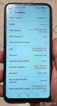 HONOR 20 4G 6GB/128GB + 4ОО GB SDXC + EXTRA BALENÍ - 6
