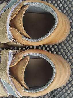 Dětské kožené barefoot boty JONAP Camel vel. 30 - 6
