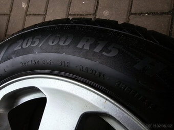 ALU kola disky Škoda 5x100 Octavia I R15 ET43 6,5J - 6