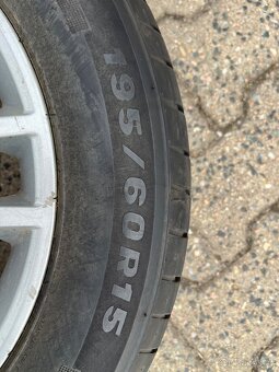 Letní sada alu 195/60 R15 - 6