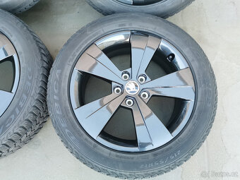 215/55R17 zimní škoda superb III 6,5x17 ET41 NOVÉ - 6