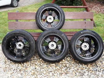 Alu kola Škoda Octavia +Zimní Pneu 205/55/17 5x112 ET 46 - 6