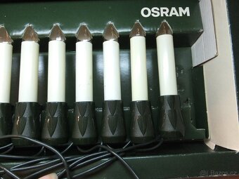 Starší vánoční funkční světýlka zn. Osram. - 6