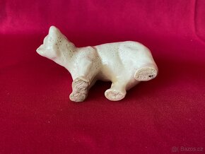 kasička pokladnička stará pokladnička lední medvěd RARITA - 6