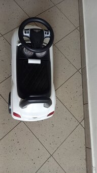 Dětské autíčko BENTLEY - bílá - 6