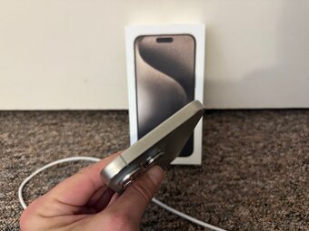 Apple iPhone 15 Pro Max 256gb Natural. Top stav, zaruka. - 6