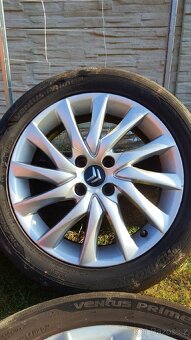 Alu kola Citroën s letními pneu R17 - 6