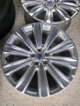 4ks alu disky orig Ford 5x108 R20 + snimače tlaku - 6