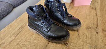 Dětské kožené boty Tommy hilfiger, vel. EU34 - 6