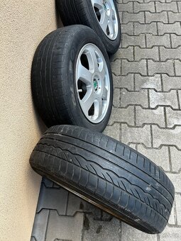 Sada ALU disků / kol originál Škoda - 6