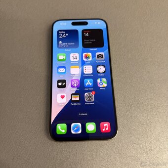 iPhone 15 Pro 128GB natural titan, 12 měsíců záruka - 6