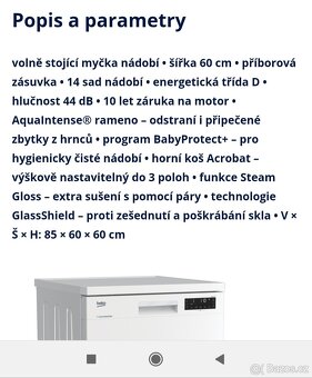 Beko volně stojící - 6