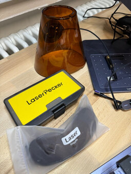 Laserpecker 4 s mnoha doplňky Použitý, ale v perfektním sta - 6