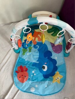 Hrací podložka - modrá - 6