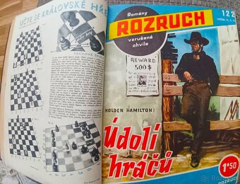 10 x vázaný starý časopis Rozruch 6. - 6