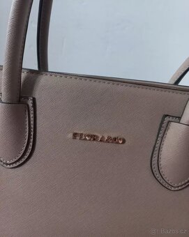 Nová dámská kabelka FLORA&CO béžová na rameno - 6