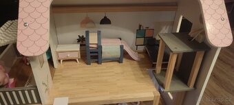 Domeček na panenky, panáčky, barbie - 6