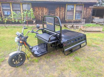 Elektrická pracovní tříkolka 1000w - 6