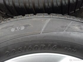 Sada Orig Alu Kol Audi 225/60R16 zimní - 6