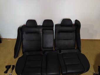 Sedačky passat b5.5 s dětským podsedákem kožené - 6