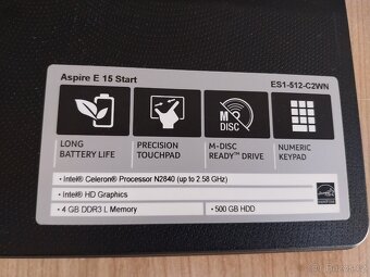 ACER ASPIRE E 15 Start - 6