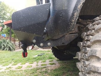 Pevnostní nárazník PRO verze + naviják MSW 3500 lbs na Lada - 6
