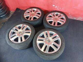 ALU disky VW 5x112 R17 s letními pneu 225/45 R17 - 6