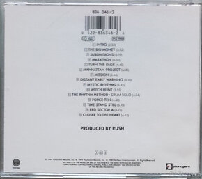 CD Rush: A Show Of Hands / Roll The Bones / Presto - 6
