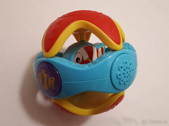 Dětský Zvukový a světelný míč, Infinifun Rattle Ball - 6