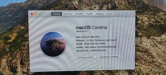iMac 27" Late 2011 – 3,1 GHz Core i5 / 16GB RAM / 1000GB SS - 6