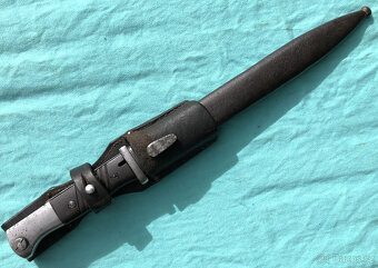 Německý bodák Mauser K98 – značený komplet (2. sv. válka) - 6