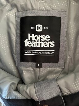 Šedé snowboardové kalhoty Horsefeathers Avril - 6