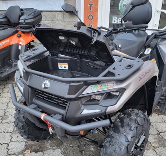 CAN-AM Outlander Max 700 XT ABS, INT Platinum Satin, MY25 - 6